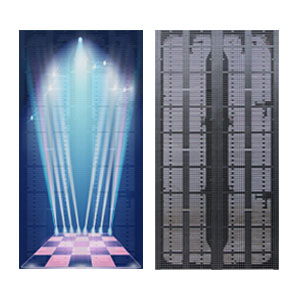 P8.9mm SMD Outdoor LED Curtain Display Wall